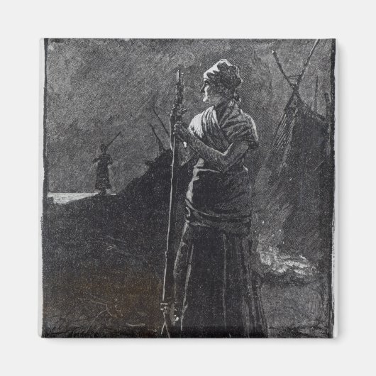 赤河コロニスト, 1878 マグネット (正面)