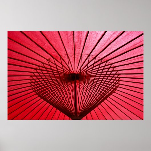 赤油紙傘 ポスター (正面)