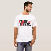 赤波のMunkeyの掲示板のデザイン#2 Tシャツ (正面フル)