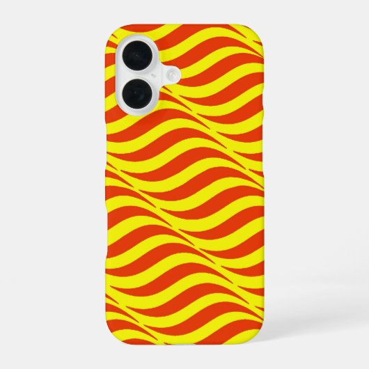 赤波黄空 iPhone 16ケース (裏面)