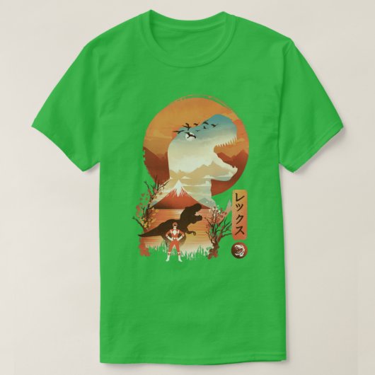 赤浮世絵 Tシャツ (デザイン正面)