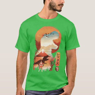 赤浮世絵 Tシャツ