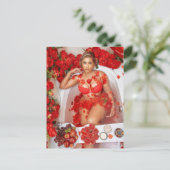 赤浴用はがき ポストカード (スタンド正面)