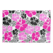 赤海ハワイアンハイビスカストロピカルフローラ 枕カバー (裏面)