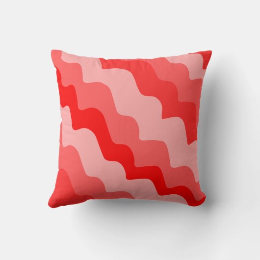 赤海波勾配 クッション (裏面)