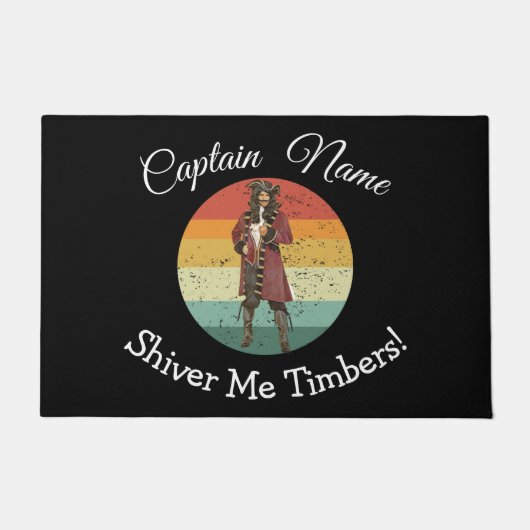 赤海賊行為 ドアマット (正面)