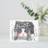 赤涙の少女 ポストカード (スタンド正面)