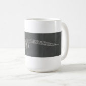 赤潮のシャチそして影響 コーヒーマグカップ (正面右)