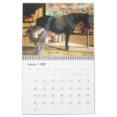 赤潮反射・canyonlandsの絵画 カレンダー (1月 2027)