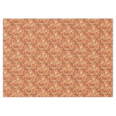 赤火山石絵を描スケッチのセラミック テーブルクロス (正面(横))