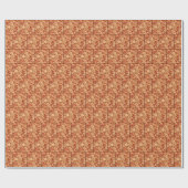 赤火山石絵を描スケッチのセラミック ラッピングペーパー (フラット)