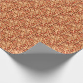 赤火山石絵を描スケッチのセラミック ラッピングペーパー (角)