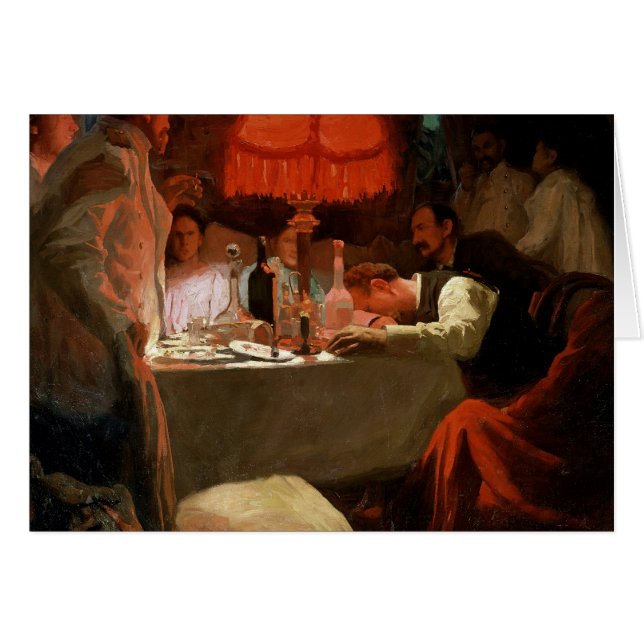 赤灯の下、c.1910 (正面横)