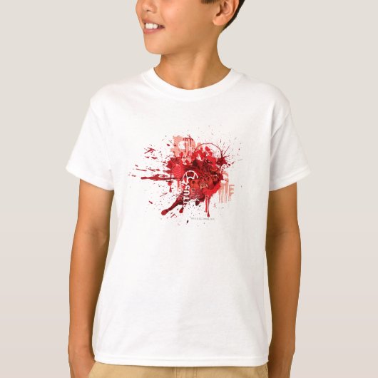 赤灯兵団コラージュ Tシャツ (正面)