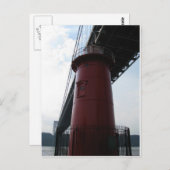 赤灯台はがき ポストカード (正面/裏面)