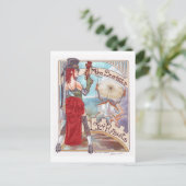 赤灯航空便はがき ポストカード (スタンド正面)