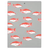赤灰色の魚 クリップボード (裏面)