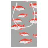 赤灰色の魚 スモールペーパーバッグ (裏面)