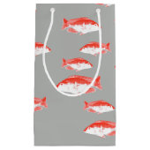 赤灰色の魚 スモールペーパーバッグ (正面)