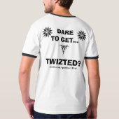 赤炎太陽2、ケルト語skul赤炎太陽2… tシャツ (裏面)