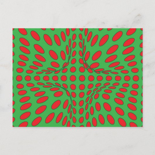 赤点渦 ポストカード (正面)