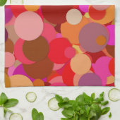 赤点紙吹雪キッチンタオル キッチンタオル (折り畳み)