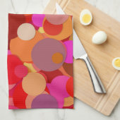 赤点紙吹雪キッチンタオル キッチンタオル (四つ折り)