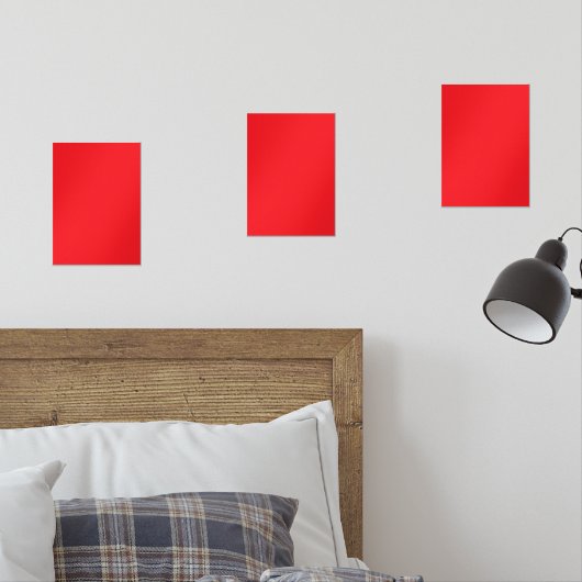 赤無地の背景 (寝室)