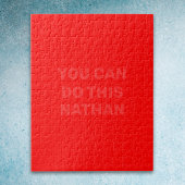 赤無地の色パズルこの操作を実行できる(ユーザー名) ジグソーパズル