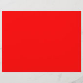 赤無地の色 |クラシック |エレガント | |トレンディー チラシ (正面)