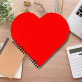 赤無地の色 |クラシック |エレガント | |トレンディー ノートブック