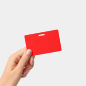 赤無地の色 |クラシック |エレガント | |トレンディー バッジ (手持ち)