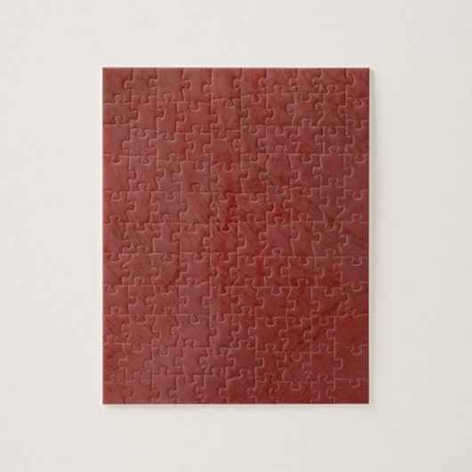赤無地の色 ジグソーパズル (縦)