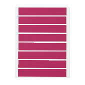 赤無地の酒赤 ラップアラウンドラベル (シート)