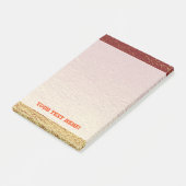 赤焦げテラコッタ勾配アルミグランジニウム ポストイット (アングル)