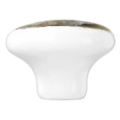 赤焼きヌサッチセラミックノブ セラミックノブ (側面)