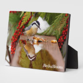 赤焼きヌサッチ フォトプラーク (側面)