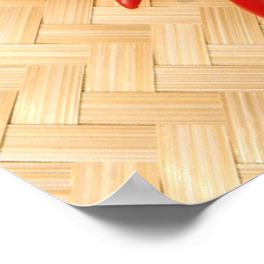 赤熱したチリ ポスター (角)