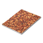 赤熱した乾燥チリフレーク ノートパッド (回転)