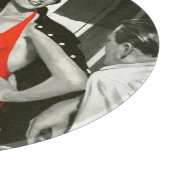 赤熱した女性 カッティングボード (角)