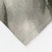 赤熱した女性 フリースブランケット (角)