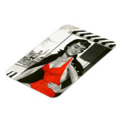 赤熱した女性 マグネット (左側)