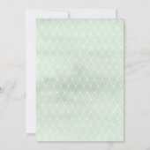 赤熱する夏 |水彩フローラ結婚ズ 招待状 (裏面)