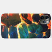 赤熱の火山性溶岩またはエンバーの上の海の牡蠣の殻 Case-Mate iPhoneケース (裏面(横))