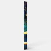 赤熱の火山性溶岩またはエンバーの上の海の牡蠣の殻 Case-Mate iPhoneケース (裏面/左)