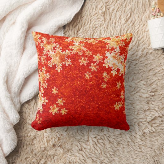 赤熱の雪片 クッション (ブランケット)