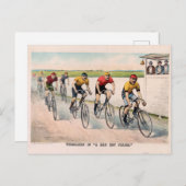 赤熱仕上げ， 1894 ポストカード (正面/裏面)