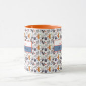 赤熱狂する猫 マグカップ (中央)