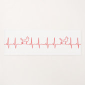 赤犬ハートビートヨガマット ヨガマット (正面(横))