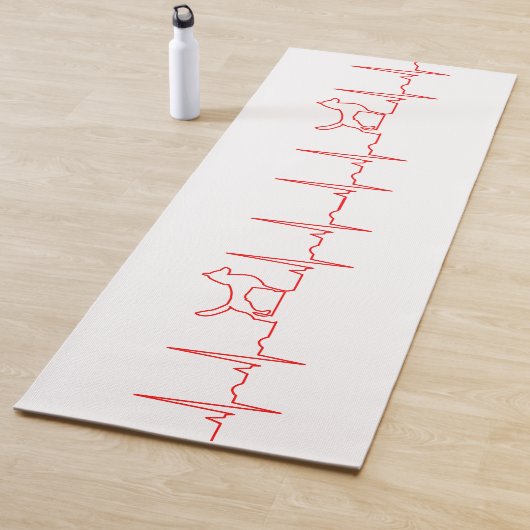 赤犬ハートビートヨガマット ヨガマット (インサイチュ)